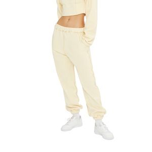 Danielle Guizio Exposed Seam Fleece Sweatpants